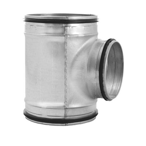 T-stuk 125 mm - 100 mm voor spirobuis (90°), Doe-het-zelf en Bouw, Ventilatie en Afzuiging, Verzenden