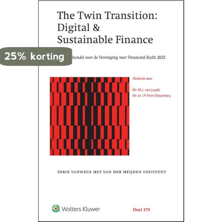 The Twin Transition: Digital & Sustainable Finance, Boeken, Wetenschap, Zo goed als nieuw, Verzenden