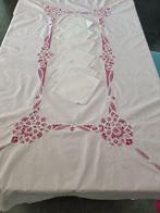 Prachtig handgemaakt tafelkleed van linnenmix met 6, Antiek en Kunst, Antiek | Tapijten, Tafelkleden en Textiel