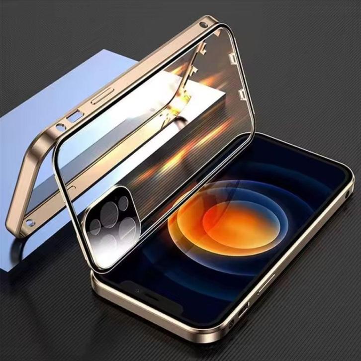 iPhone 11 Magnetisch 360° Hoesje met Screenprotector - Full, Télécoms, Téléphonie mobile | Housses, Coques & Façades | Apple iPhone