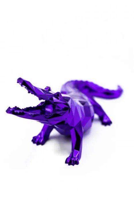 Richard Orlinski (1966) - CROCO Spirit (Violette), Antiek en Kunst, Kunst | Schilderijen | Modern