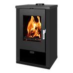 MaxxHome Moderne houtkachel - 9 kW - 57x47x93cm - Geschik..., Doe-het-zelf en Bouw, Verwarming en Radiatoren, Ophalen of Verzenden