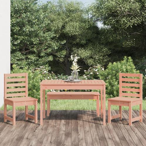 vidaXL 4-delige Tuinset massief douglashout, Tuin en Terras, Tuinsets en Loungesets, Tuinset, Nieuw, Verzenden
