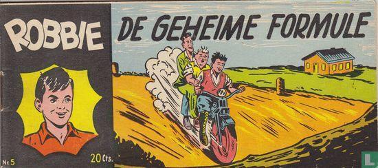 Robbie [Pierino] - De geheime formule - 1954, Livres, BD, Envoi