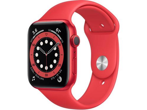 Apple Watch Series 6 (44mm) Rood (Rood), Huis en Inrichting, Woonaccessoires | Overige, Nieuw, Verzenden