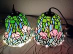 Tiffany Stil - deux lampes identiques de style Tiffany,, Antiquités & Art