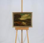 Marinus Bies (1894-1975) - Landschap in de peel met eenden