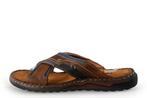 Nelson Slippers in maat 43 Cognac | 5% extra korting, Kleding | Heren, Schoenen, Slippers, Overige kleuren, Verzenden, Gedragen
