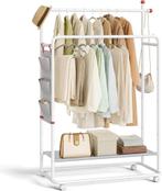 Kledingrek - Stabiel &amp; Praktisch - Mat Wit, Kleding | Dames, Kledingrekken, Ophalen of Verzenden, Nieuw