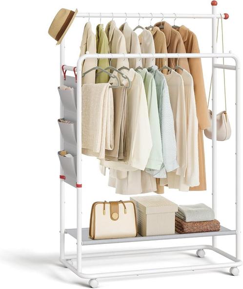 Kledingrek - Stabiel &amp; Praktisch - Mat Wit, Kleding | Dames, Kledingrekken, Nieuw, Ophalen of Verzenden