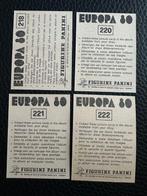 Panini Europa 80 Hungary - 4 Sticker - Presque parfait (NM), Nieuw