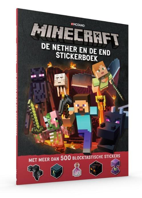 Minecraft  -   De Nether & de End Stickerboek 9789030503774, Livres, Livres pour enfants | Jeunesse | 10 à 12 ans, Envoi