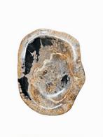 Kom - uit fossiel hout (versteend hout) – Sumatra, Indonesië