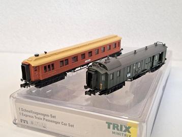 Minitrix N - 15967 - Modeltrein personenwagonset (1) - DRG