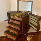 Boîte à bijoux - Bois - Coffret bijoux 5 niveaux