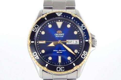 Orient - Automatic Diver-Style Watch – Blue Dial, Day-Date, Handtassen en Accessoires, Horloges | Heren