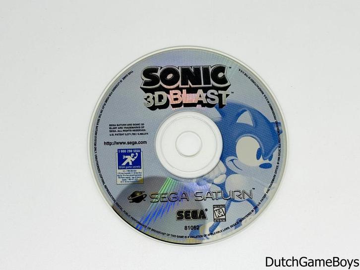 Sega Saturn - Sonic - 3D Blast - CD Only - USA, Games en Spelcomputers, Games | Overige, Gebruikt, Verzenden