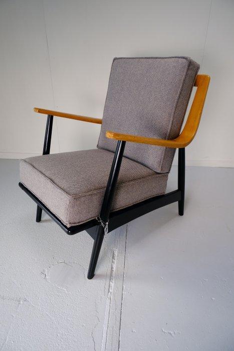 France & Son - Peter Hvidt - Fauteuil - Esdoorn, Antiek en Kunst, Antiek | Meubels | Stoelen en Sofa's