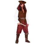 Piratenpak Rood Bruin Heren, Verzenden, Nieuw