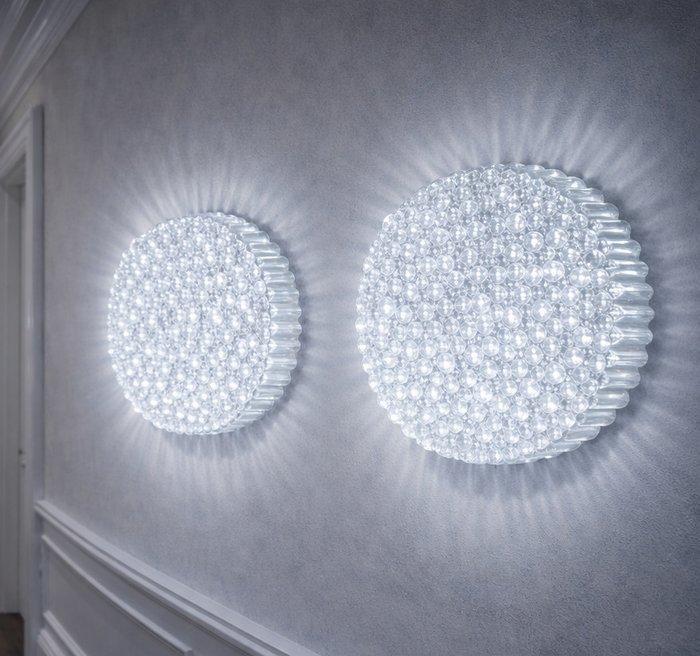 Applique murale (2) - Verre - De mur ou de plafond., Antiek en Kunst, Antiek | Verlichting