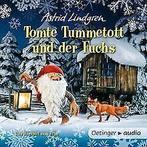Tomte Tummetott und der Fuchs  Lindgren,Astrid  CD, Gelezen, Astrid Lindgren, Verzenden