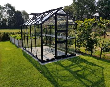 NIEUW - Hobbykas Burford 610 zwart 6,2 m², Verzenden