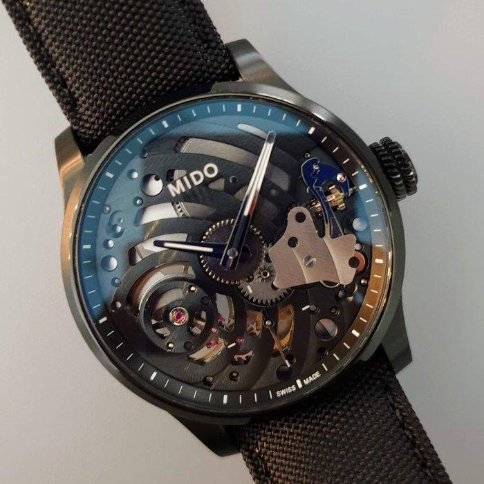 Mido - Multifort Mechanical Skeleton Ltd. Ed. -, Handtassen en Accessoires, Horloges | Heren