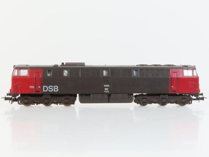 DSB H0 - 208109 - Diesellocomotief (1) - Serie MZ - DSB, Hobby en Vrije tijd, Modeltreinen | H0