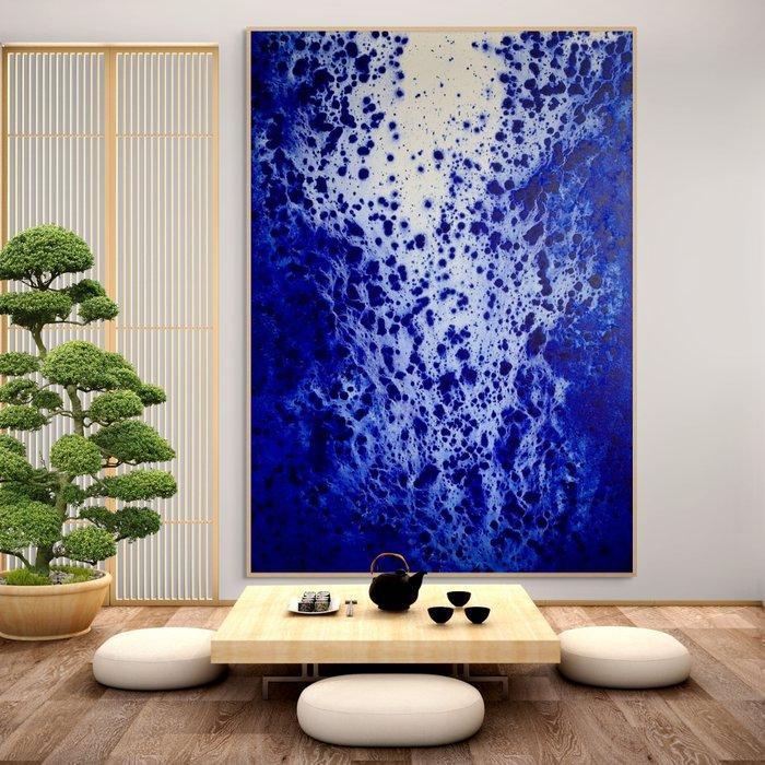 Christopher Shaw - Eternal Blue No 77 - XXL, Antiek en Kunst, Kunst | Schilderijen | Modern