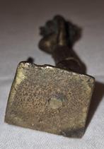 Zeldzaam bronzen beeld van de Ashanti in verloren-was, Antiek en Kunst