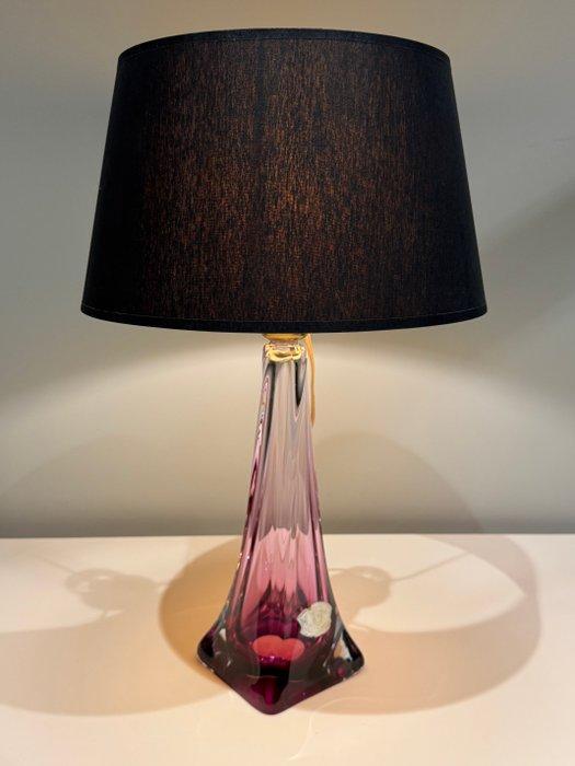 Val Saint Lambert - René Delvenne - Tafellamp - Kristal, Antiek en Kunst, Antiek | Verlichting