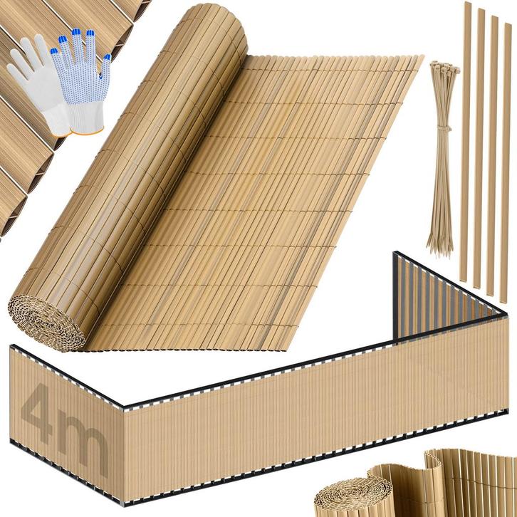 KESSER® Balkonscherm - Zichtdoek - Balkondoek - 80x400cm, Tuin en Terras, Schaduwdoeken, Nieuw, Verzenden