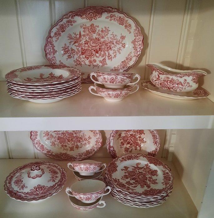 Crown-Ducal Bristol English - Service de table (27) -, Antiquités & Art, Antiquités | Verre & Cristal