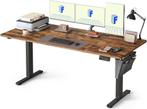 Zit sta bureau - Elektrisch - Verstelbaar - 140x60 cm - Brui, Huis en Inrichting, Verzenden, Nieuw