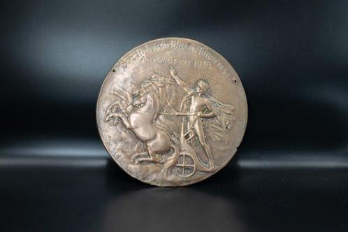 Plaquette - Brons, Antiek en Kunst, Kunst | Designobjecten