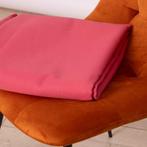 Tissu Panama Rose Fraise Intense - Tissu d’ameublement - 250