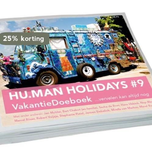 Hu.man Holidays VakantieDoeBoek 9 / Hu.man Holidays, Boeken, Hobby en Vrije tijd, Gelezen, Verzenden