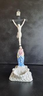 Beeldje - 7 stuks heiligbeeldjes (7) - Porselein