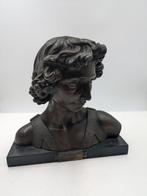 Dal modello di Verrocchio - Sculpture, Davide - 30 cm -, Antiek en Kunst