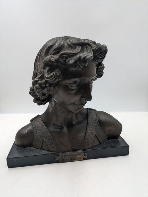 Dal modello di Verrocchio - Sculpture, Davide - 30 cm -, Antiek en Kunst, Antiek | Keramiek en Aardewerk