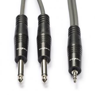 6.35 mm jack naar 3.5 mm jack kabel | Nedis | 5 meter, TV, Hi-fi & Vidéo, Câbles audio & Câbles de télévision, Envoi