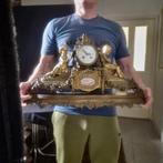 Tafelklok Lodewijk XVI-stijl Brons, Porselein - 1850-1900 -, Antiek en Kunst