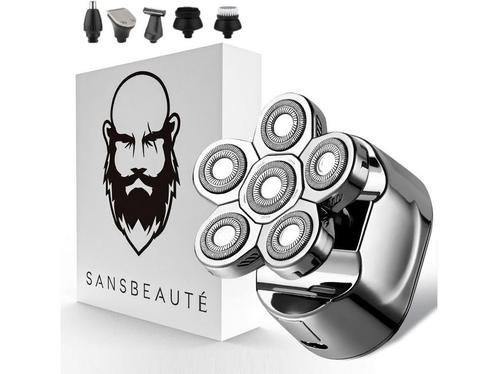 6-in-1 Scheerapparaat Mannen – Trimmer - Sansbeauté®, Huis en Inrichting, Woonaccessoires | Overige, Zo goed als nieuw, Verzenden