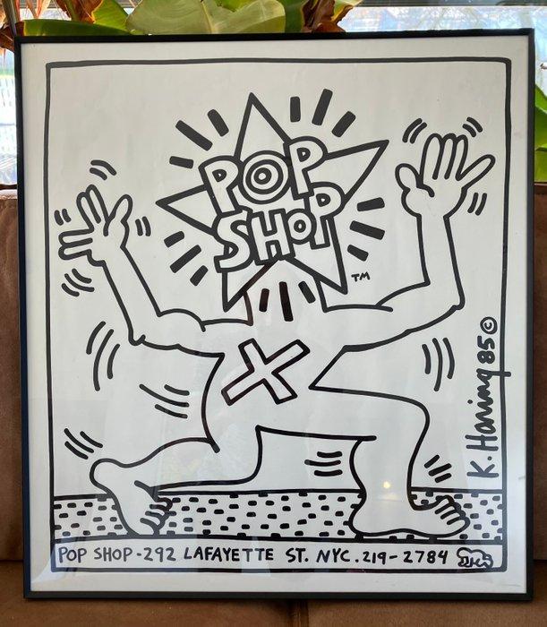 Keith Haring (1958-1990) - Original 1985 NYC Lafayette St., Antiek en Kunst, Kunst | Designobjecten