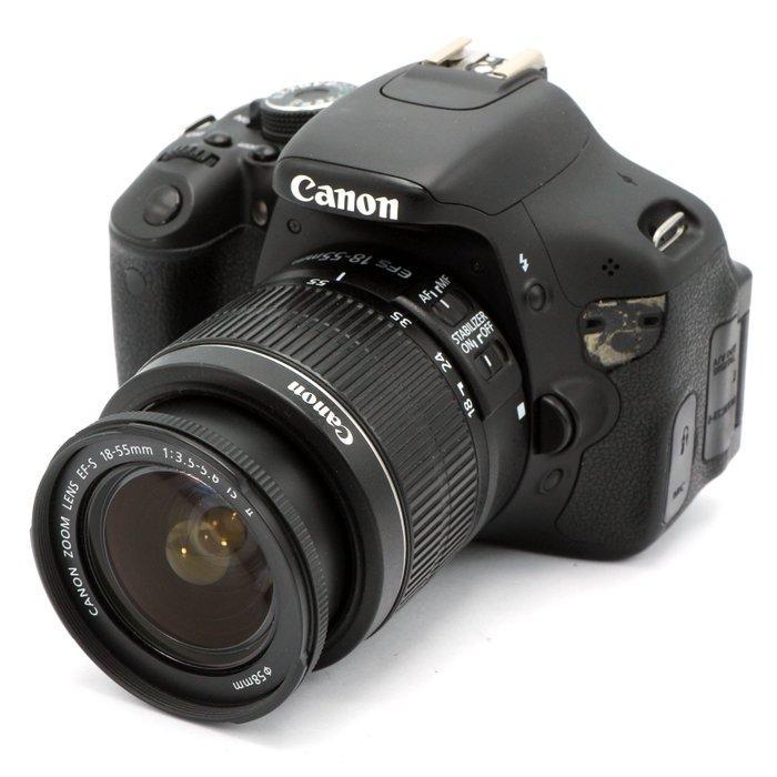 Canon EOS 600D + EF-S 18-55mm f/3.5-5.6 IS II #DSLR, Audio, Tv en Foto, Fotocamera's Digitaal