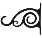 Plantenhanger IJzer zwart 122x155 mm, Nieuw, Overige materialen, Klink of Kruk