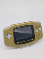 Gold Nintendo Gameboy Advance GBA Gold with POKEMON CENTER
