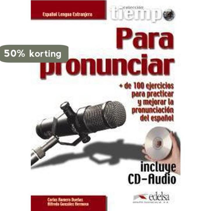 Tiempo para pronunciar - libro 9788490818503, Livres, Livres d'étude & Cours, Envoi