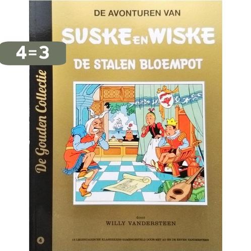 Suske en Wiske - De stalen bloempot (De gouden collectie), Boeken, Overige Boeken, Gelezen, Verzenden
