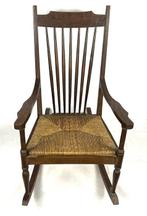 Schommelstoel - Hout - Geweven schommelstoel